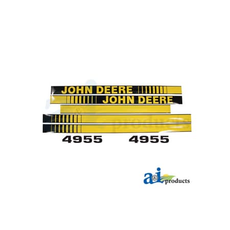 A & I Products Hood Decal 4" x3" x2" A-JD4955